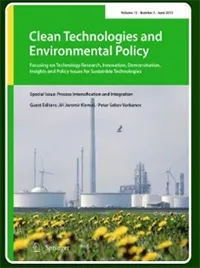 Clean Technologies and Environmental Policy (Springer), IF=3.9, EiC: O.Q.F. Araujo